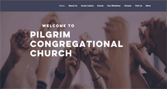 Desktop Screenshot of pilgrim-church.com